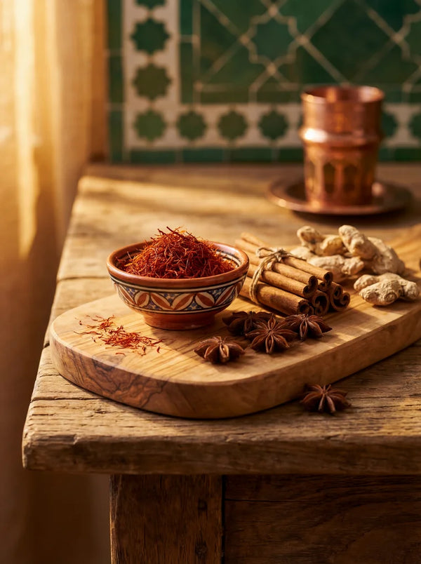 Safran & épices du Maroc : L'or rouge de Taliouine