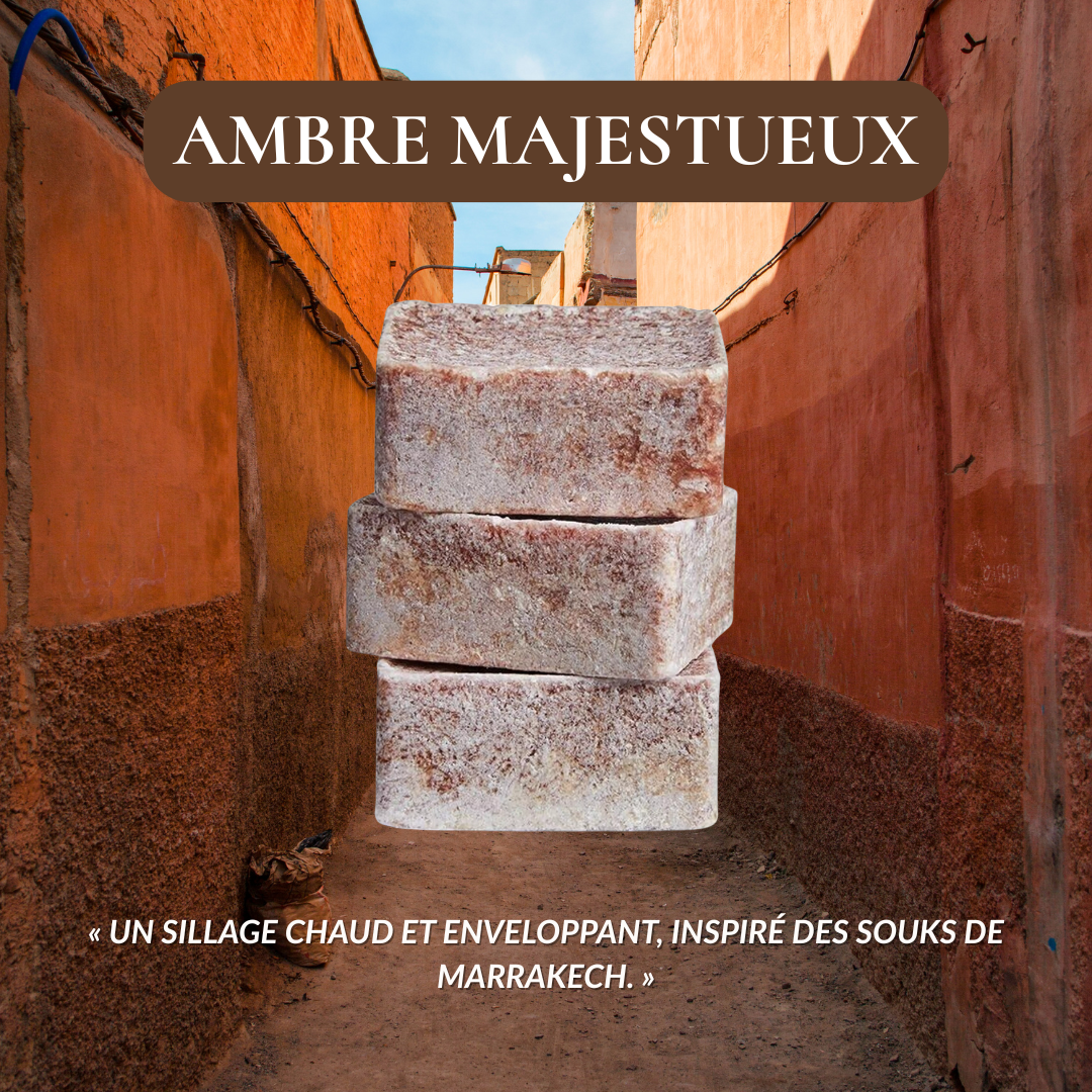 Parfum d’ambre solide Zayyan – Parfum d’intérieur raffiné