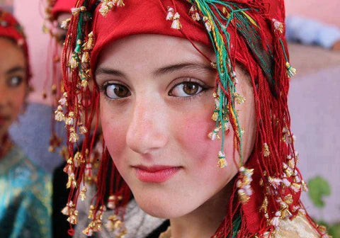 Blush & rouge à lèvres naturel – Rituel marocain à base de coquelicot (Aker Fassi) 🇲🇦