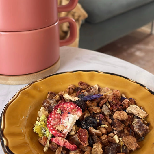 Infusion Sensorielle – Grenade, Mauve & Lavande – 80g