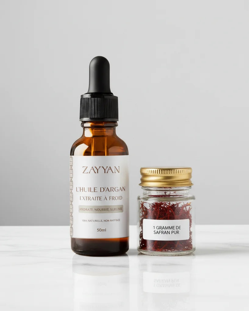 Coffret Cure Argan & Safran - 21 jours de soin