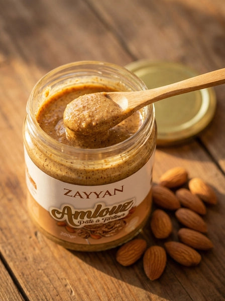 Amlou - Pâte à tartiner aux amandes, argan et miel du Maroc
