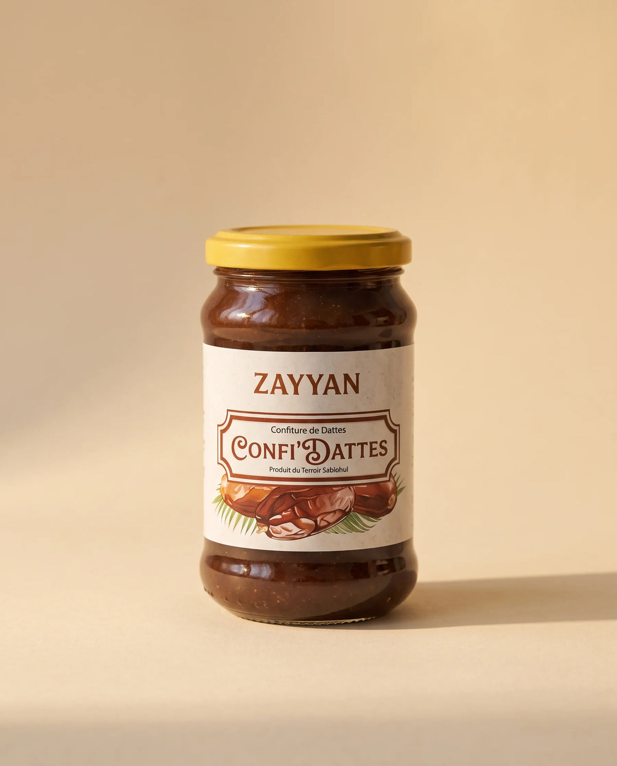 Confiture de dattes Confi'Dattes Zayyan, sans sucre ajouté