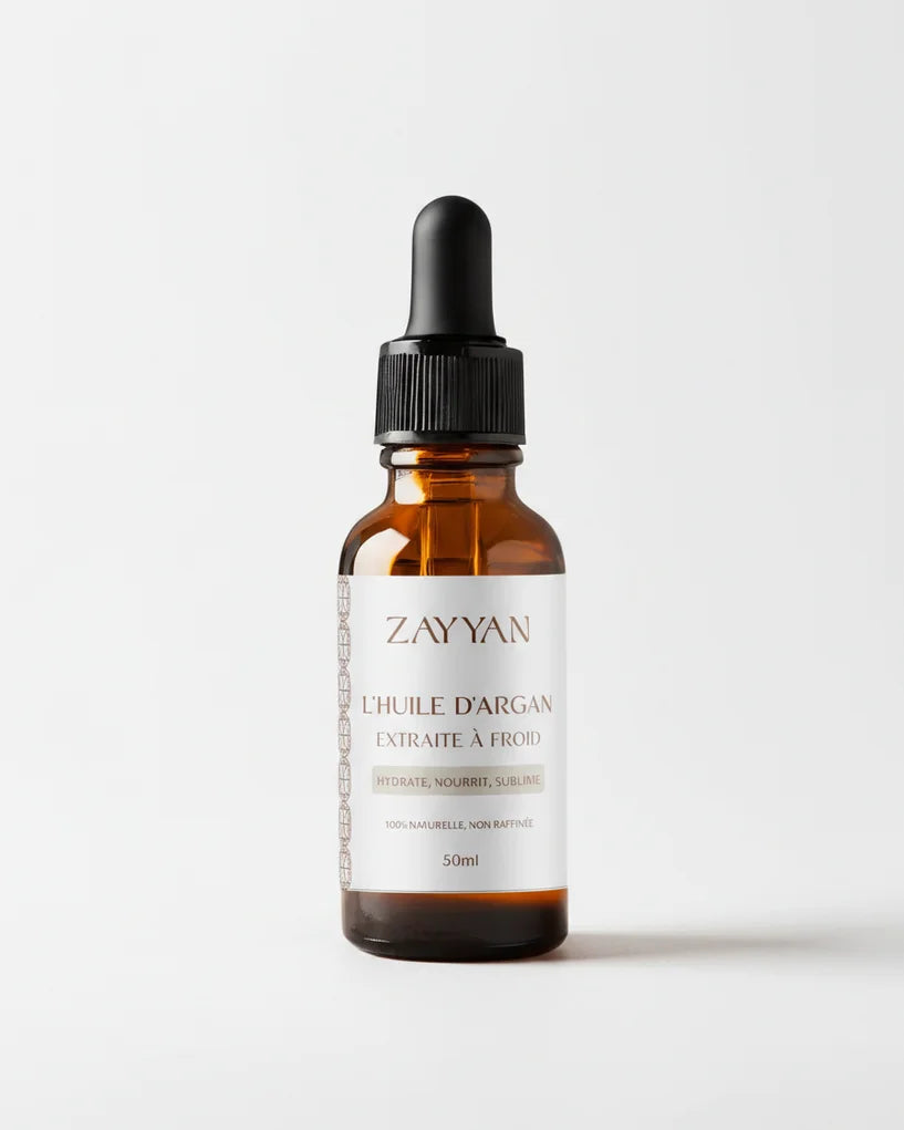 Huile d'argan bio du Maroc - Soin visage, corps & cheveux