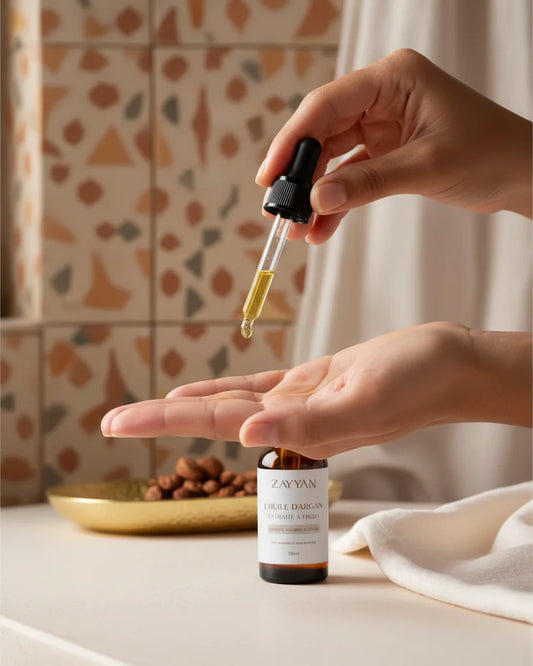 Huile d'argan bio du Maroc - Soin visage, corps & cheveux