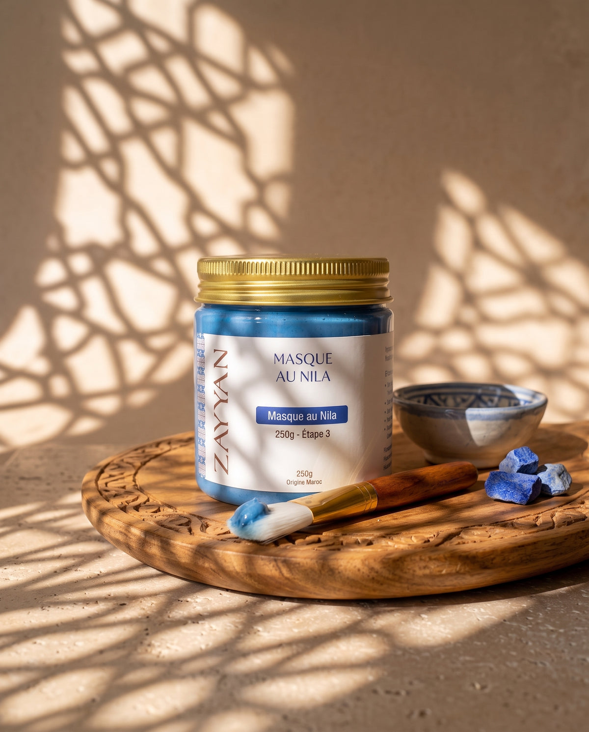 Masque au Nila - teint unifié, rituel hammam marocain, 250g