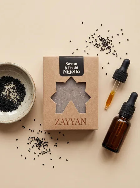 Savon à la nigelle - Saponifié à froid, artisanal
