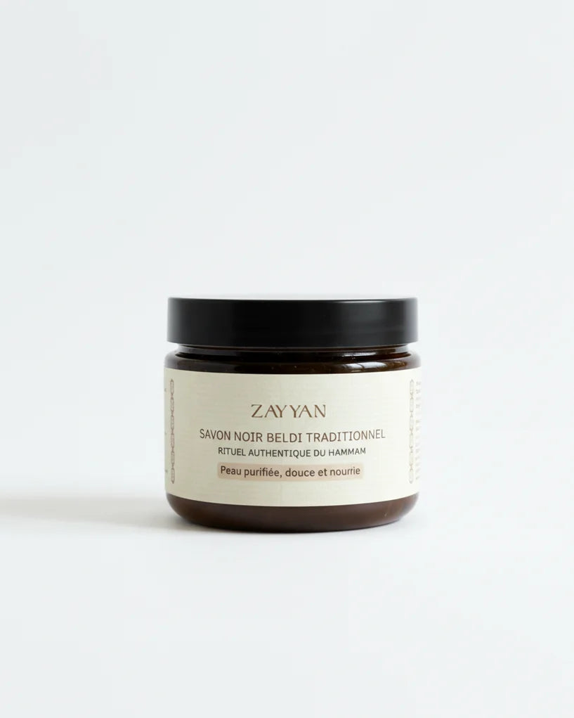 Savon noir pour le corps - gommage doux & hydratant