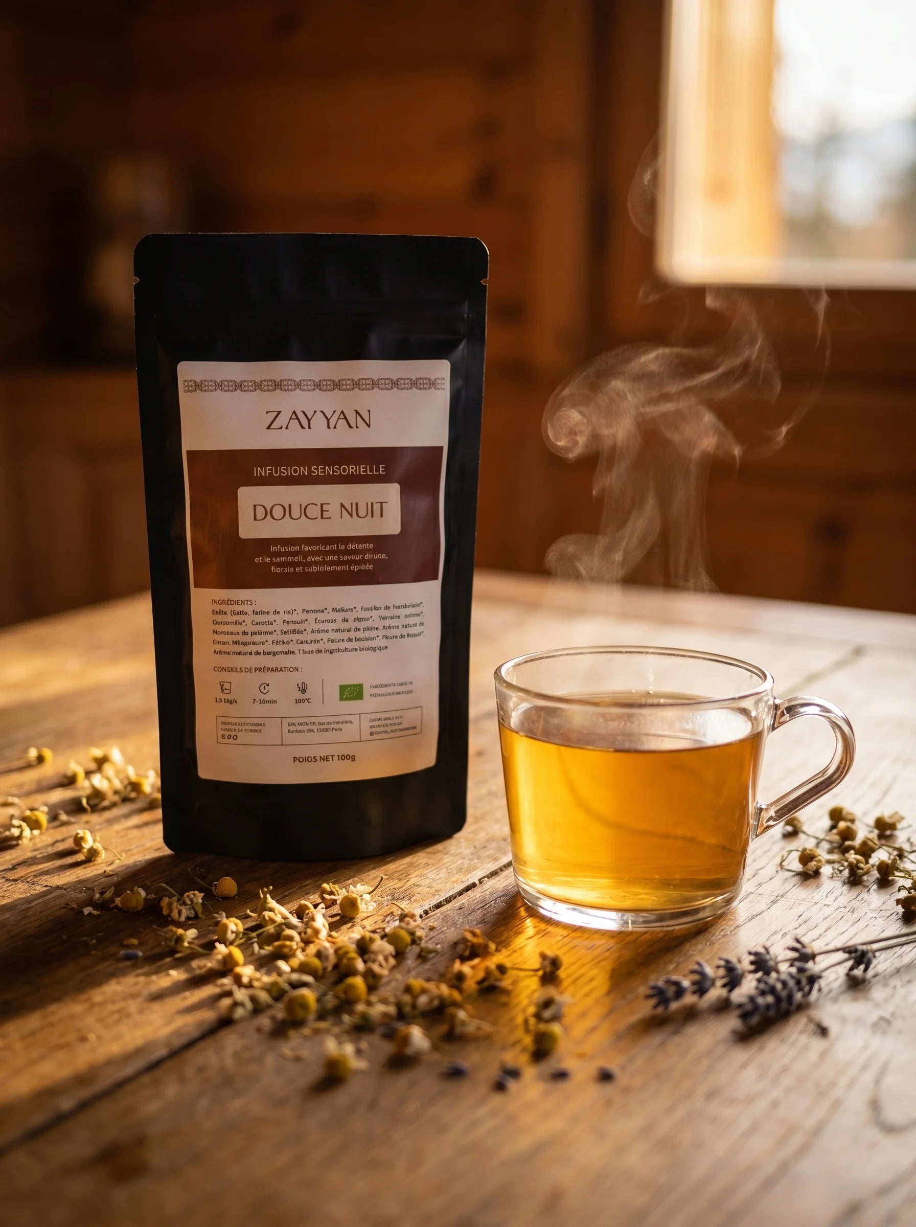 Infusion Douce Nuit - Tisane sommeil bio aux 16 plantes