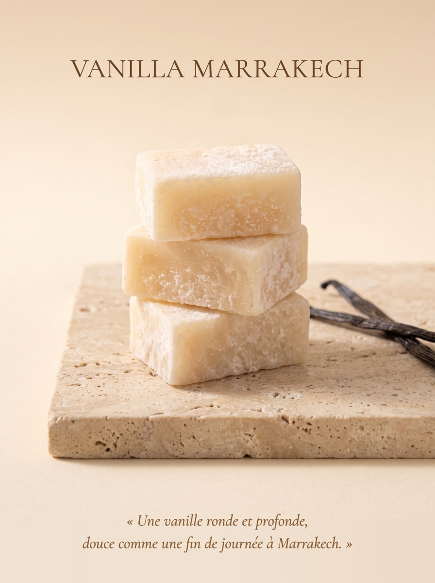 Carré d'ambre fondant - Trio de 3 parfums d'intérieur artisanaux
