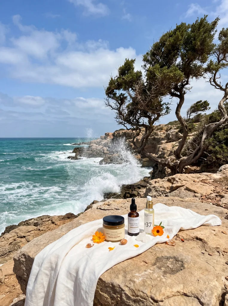 Soins corps & huiles parfumées naturelles du Maroc