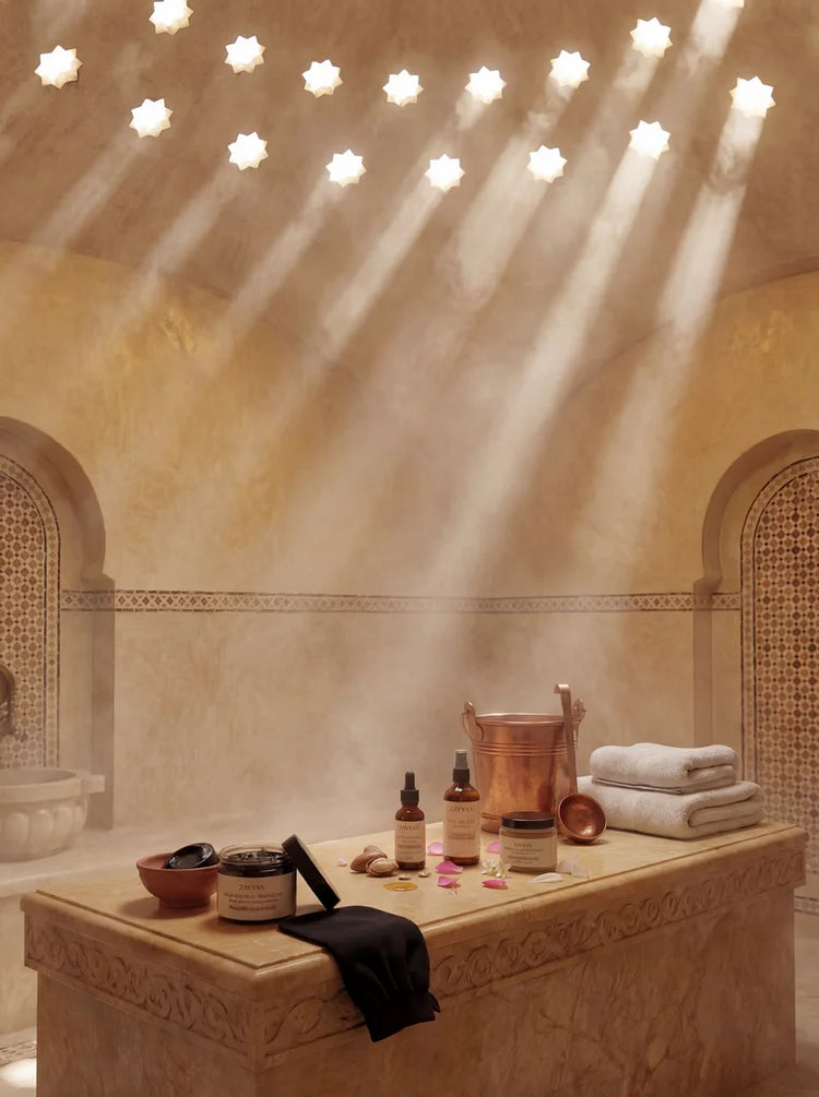 hammam traditionnel marocain 