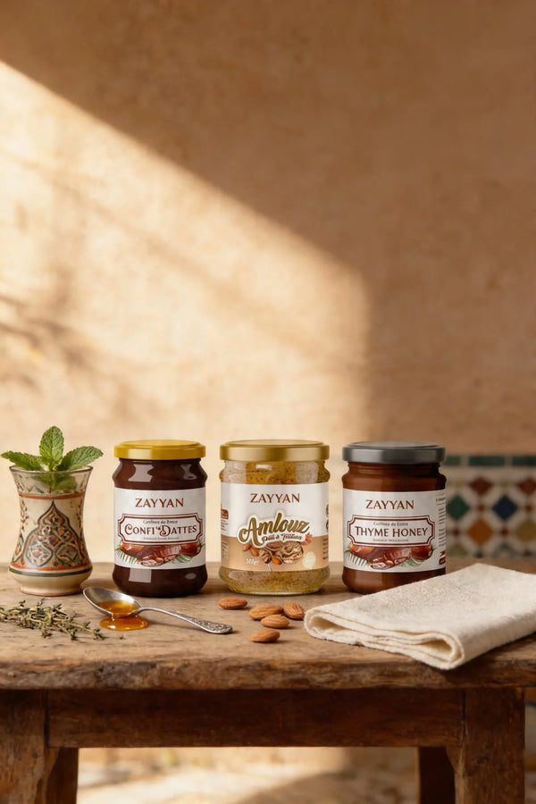 Miels et gourmandises du Maroc