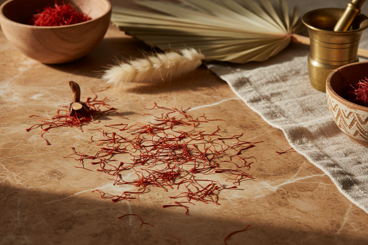 Pistil de Safran & épices orientales