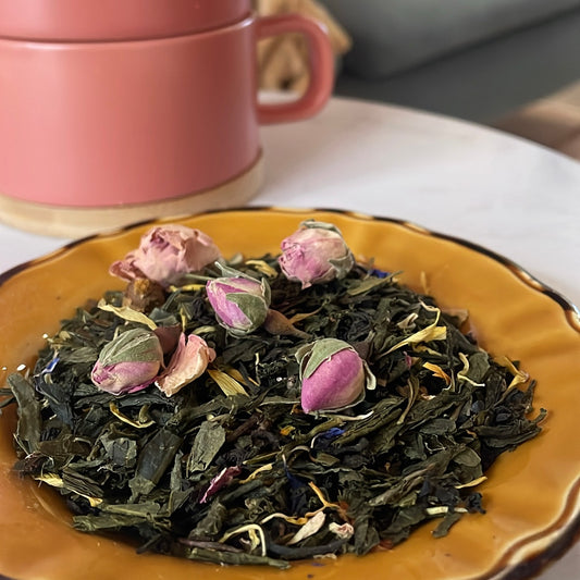 Thé Sensoriel – Fleurs de Souci & Pétales de Rose – 80g