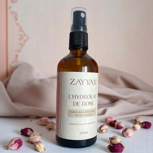 Hydrolat de Rose de Damas – Vallée de M'gouna - ZAYYAN