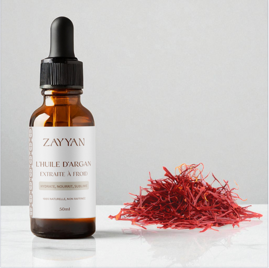 Cure Zayyan – Argan & Safran • 21 jours de soin éclat & sérénité
