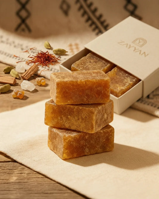 Carré d'ambre fondant - Trio de 3 parfums d'intérieur artisanaux