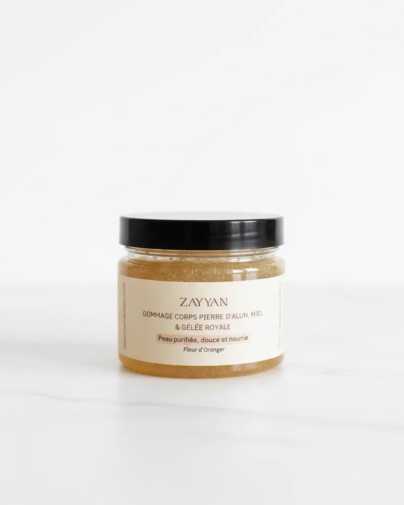 Gommage au Miel, Gelée Royale & Fleur d'Oranger