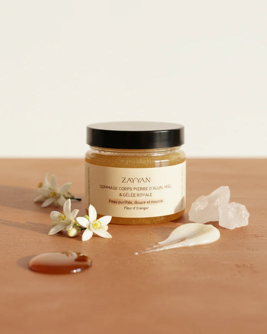 Gommage au Miel, Gelée Royale & Fleur d'Oranger