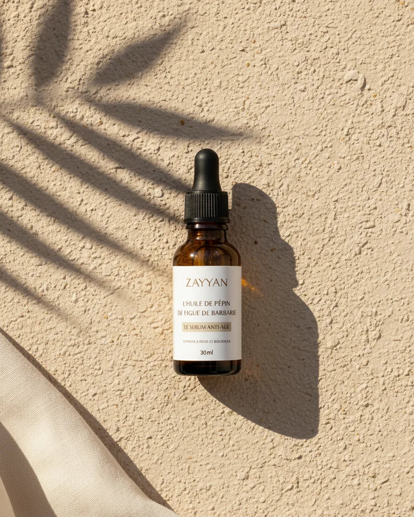 Huile de pépins de figue de barbarie Bio — Soin visage & anti-âge