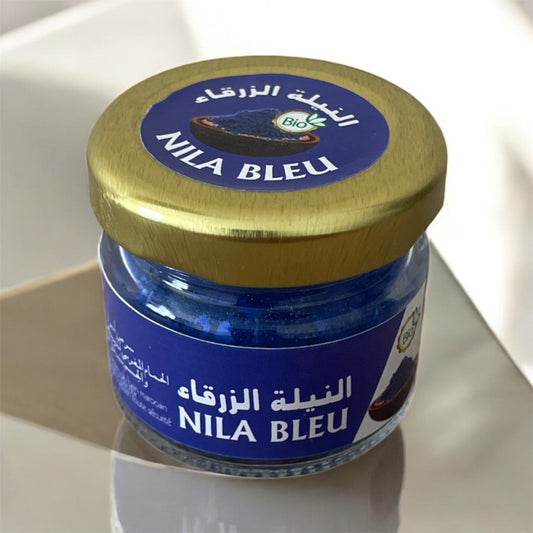 Nila Bleue – Soin éclat & unifiant traditionnel marocain (20g)