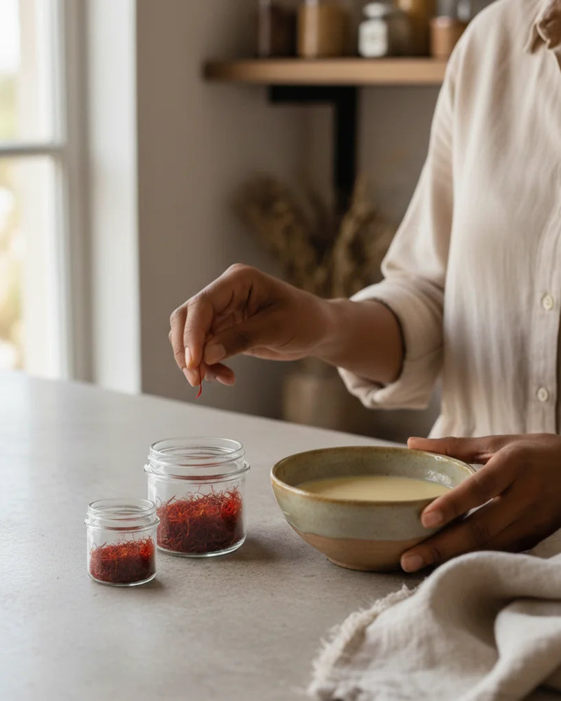 Safran pur de Taliouine - 1 g — utilisation