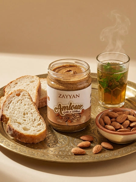 Amlou - Pâte à tartiner aux amandes, argan et miel du Maroc — utilisation