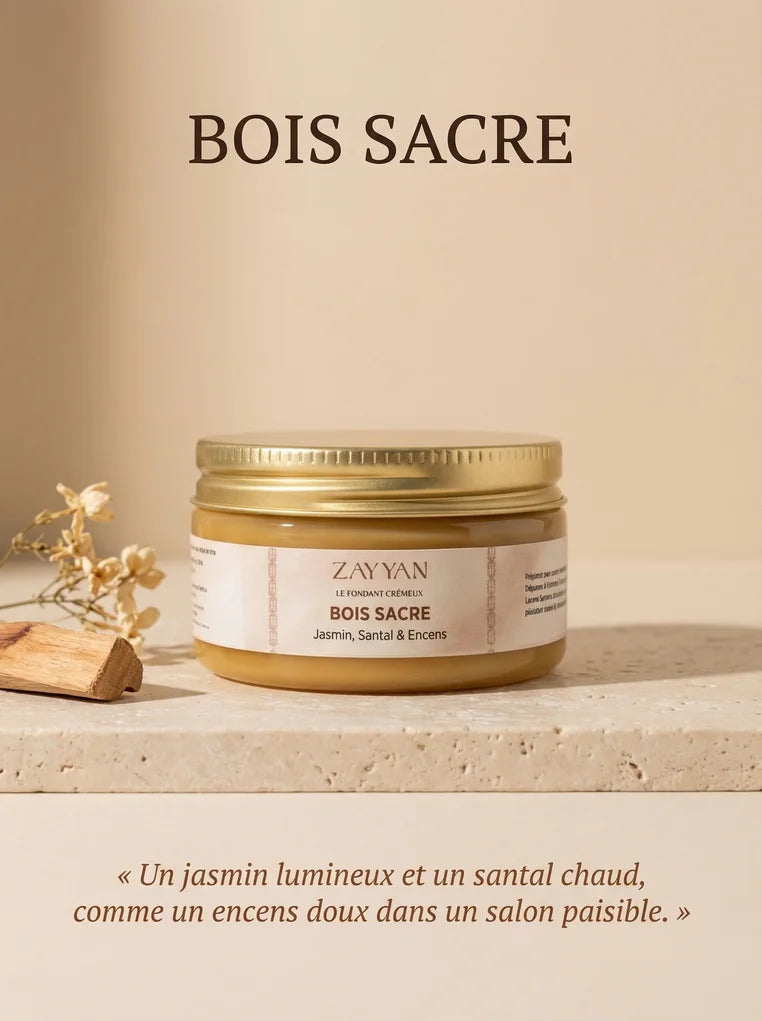 Fondant parfumé artisanal crémeux pour brûle-parfum