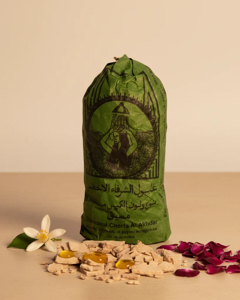 Rhassoul visage & cheveux - Argile du Maroc purifiante — utilisation
