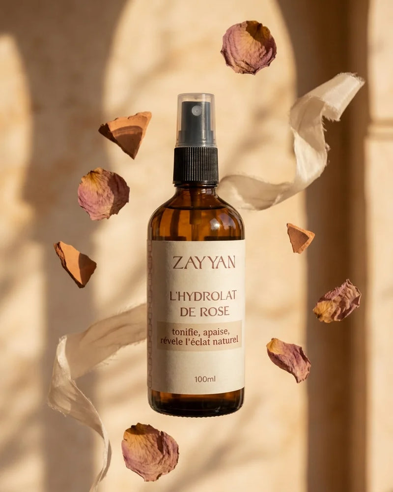 Hydrolat de Rose de Damas - Vallée de M'gouna — avantages