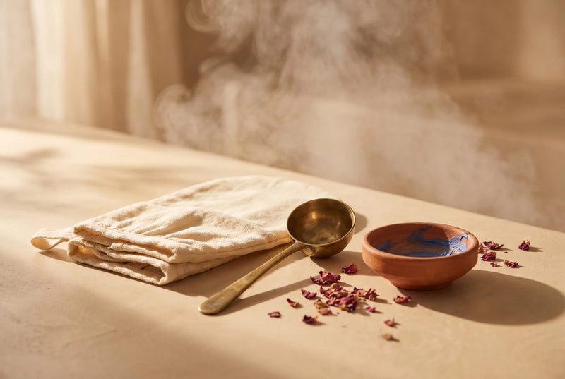 Pack Nila Bleu - Rituel Hammam au Nila du Maroc en 3 étapes — utilisation