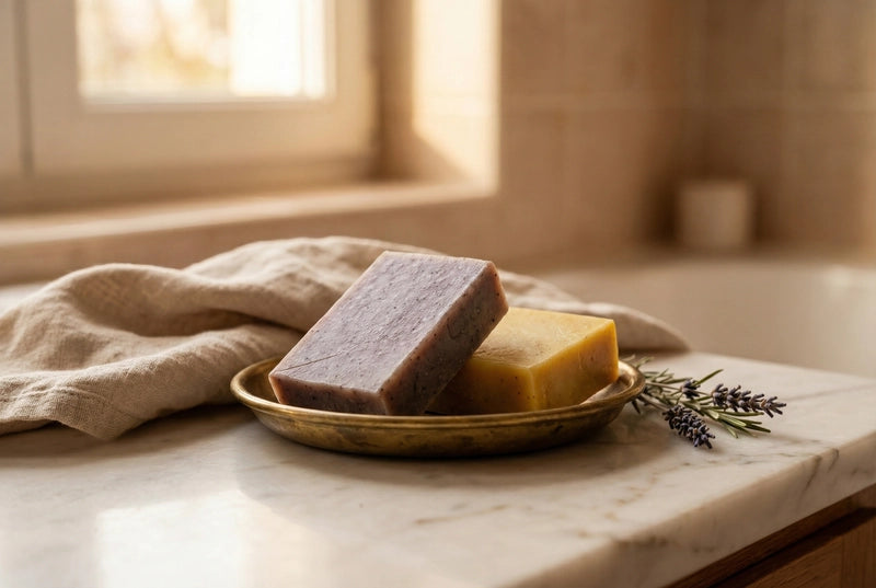 Savons naturels artisanaux du Maroc - saponifiés à froid