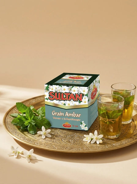 Thé vert à la fleur d'oranger - Sultan Grain Ambar — utilisation