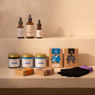 Les soins Zayyan du rayon hammam : Pack Nila, huiles, hydrolat de rose et savons à froid