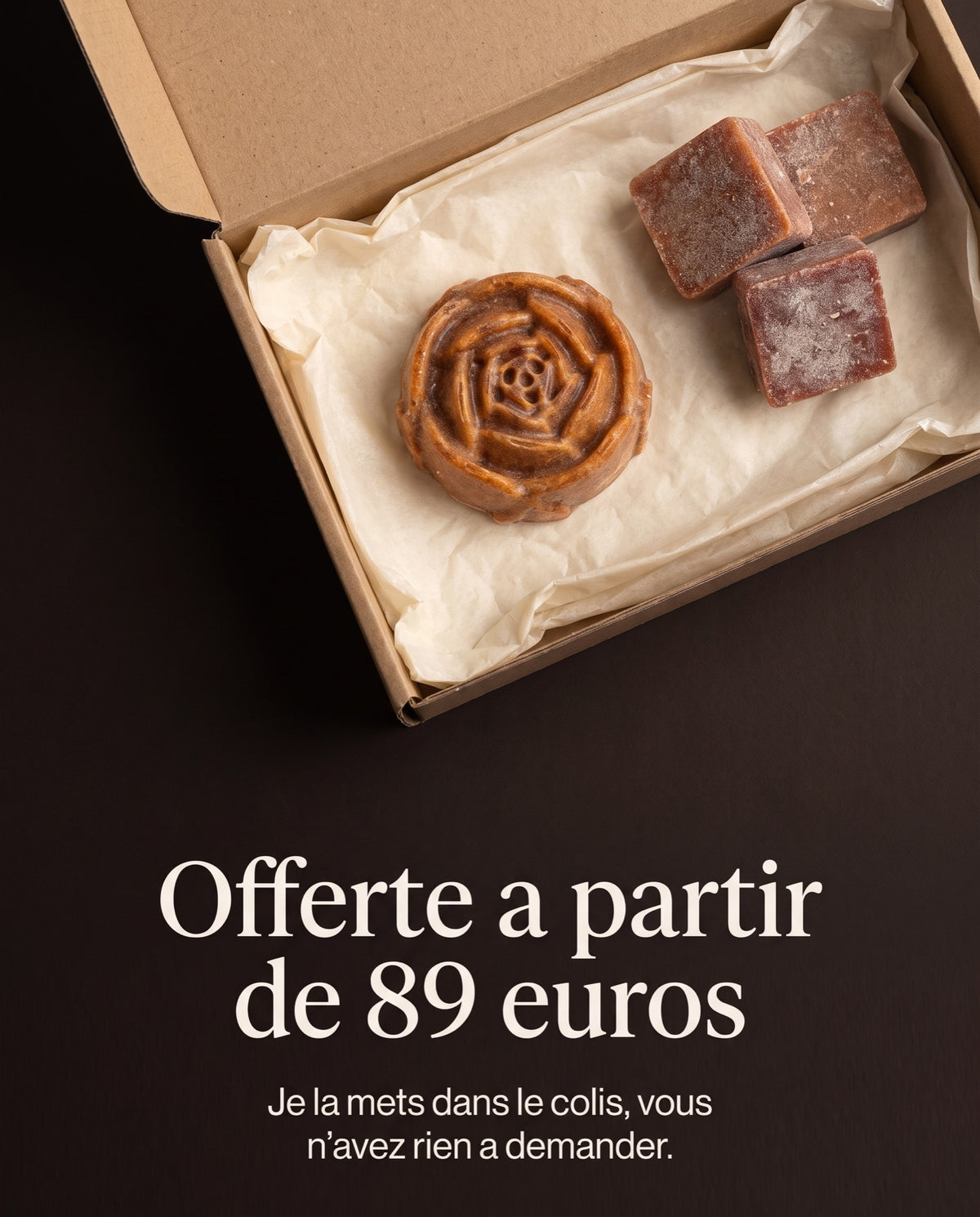 La Fleur d'Ambre offerte dans le colis Zayyan à partir de 89 euros de commande